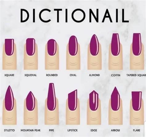 what kinds of fake nails are there